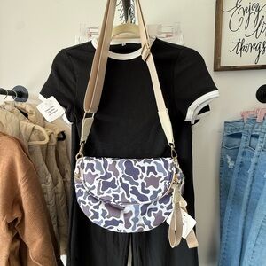 Stylish Camo Crossbody Bag